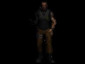 Ben Saxon de Deus Ex: The Fall Con EXPRESIONES FACIALES